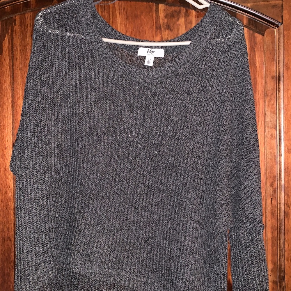 Thin Grey Sweater
